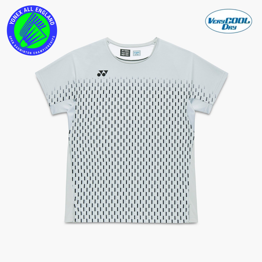 Yonex All England Men's Crew Neck T-Shirt 10713SGR (Silver Gray)