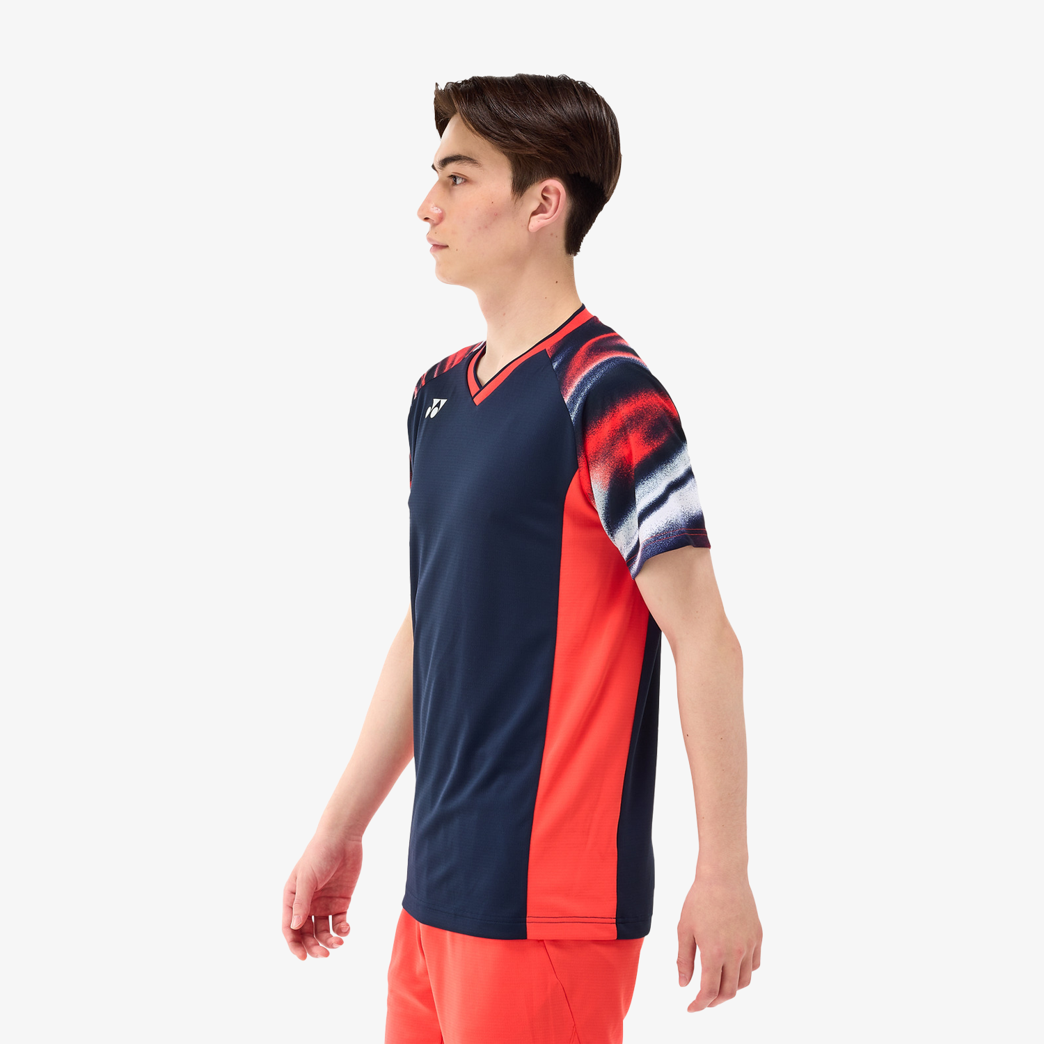 Yonex Men's Game Shirts 10577 (Navy Blue)