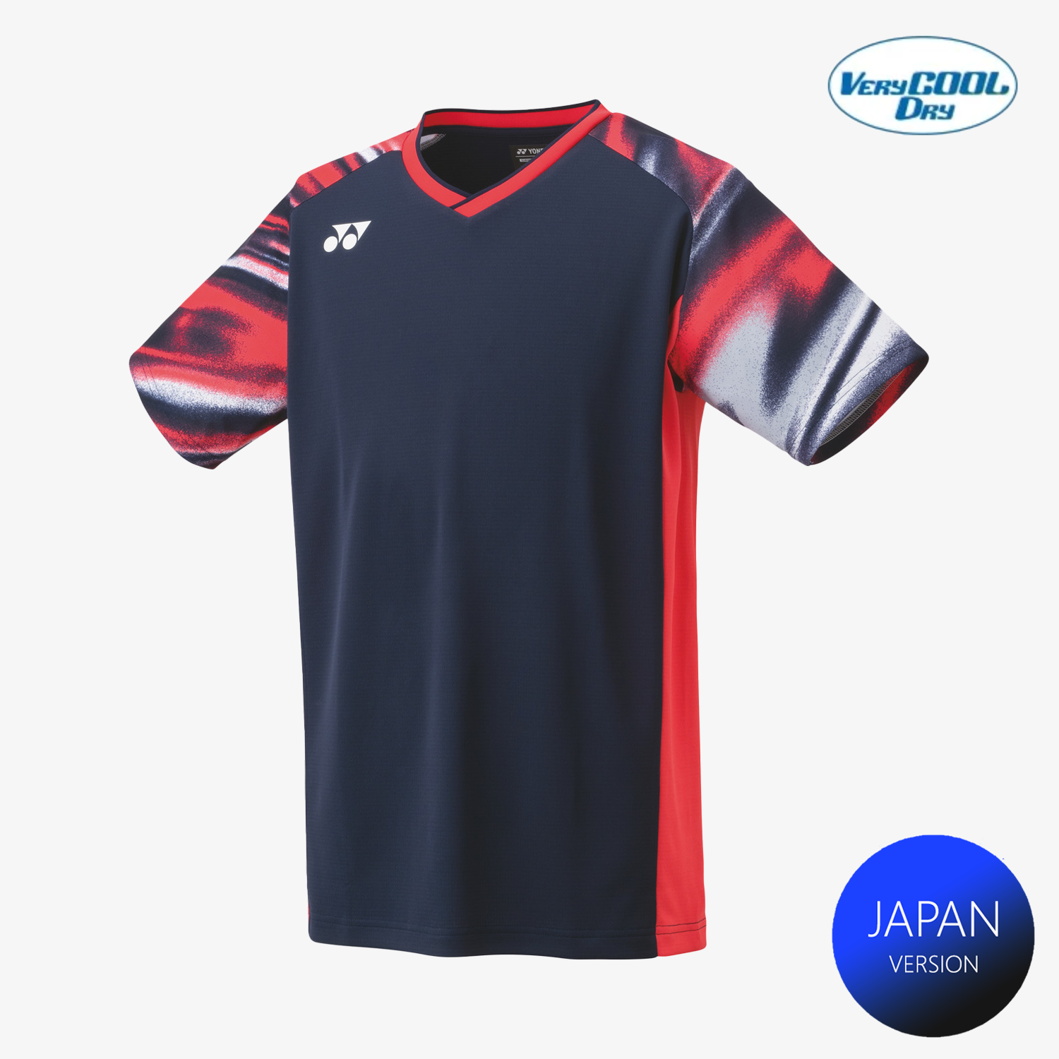 Yonex Men's Game Shirts 10577 (Navy Blue)