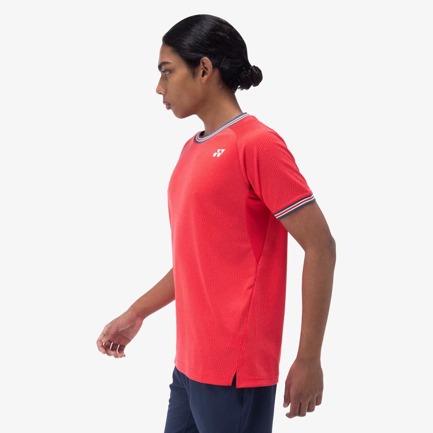 Yonex Men's Game Shirts 10578 (Pearl Red)