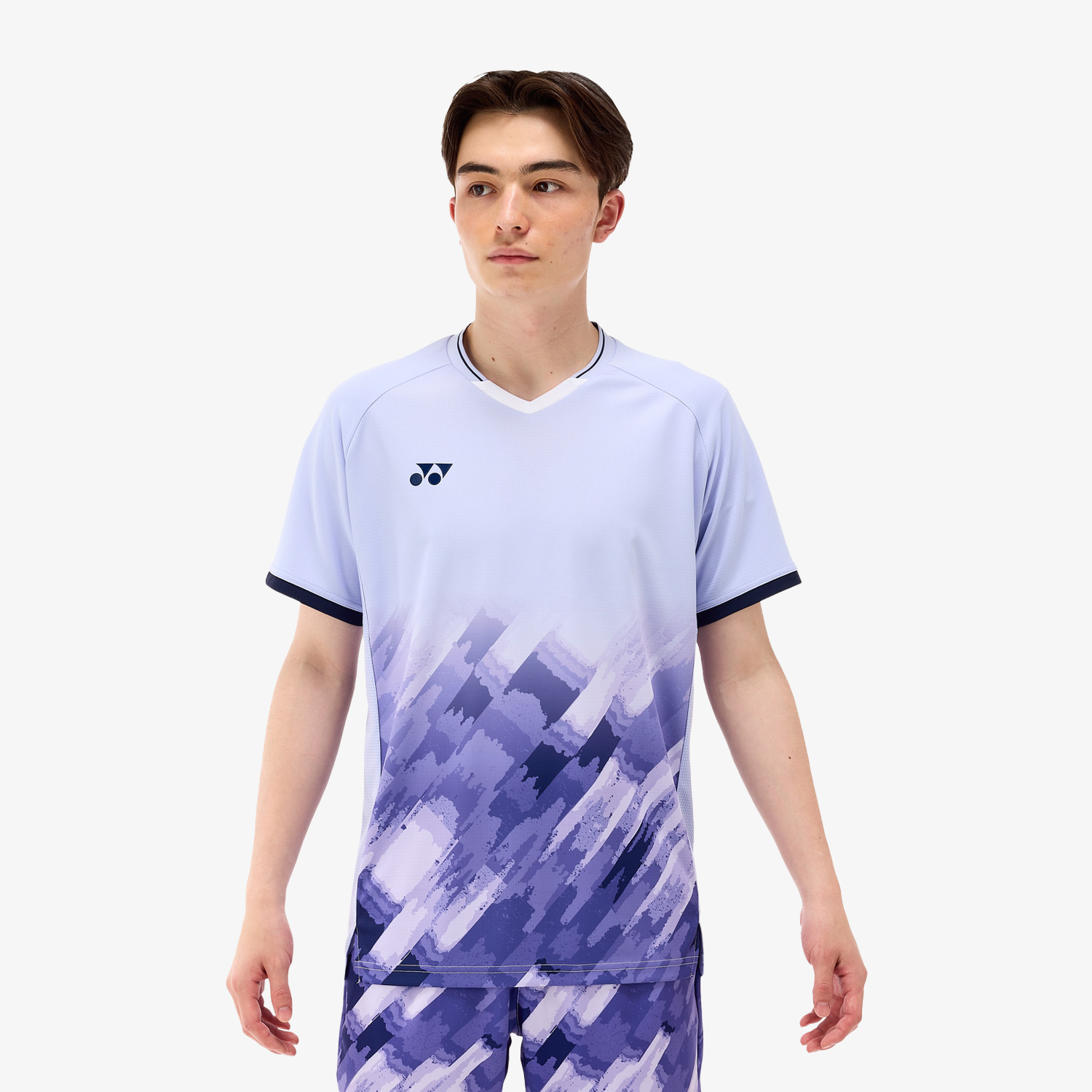 Yonex Men's Game Shirts 10581 (Mist Purple)