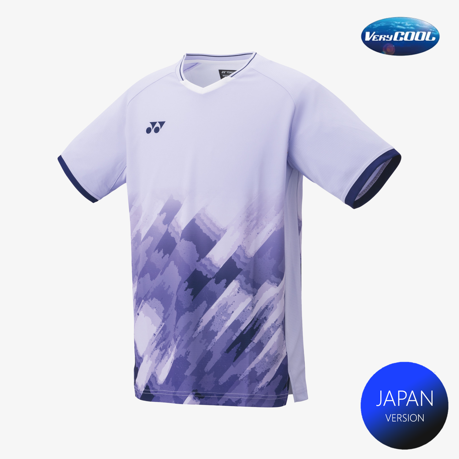 Yonex Men's Game Shirts 10581 (Mist Purple)