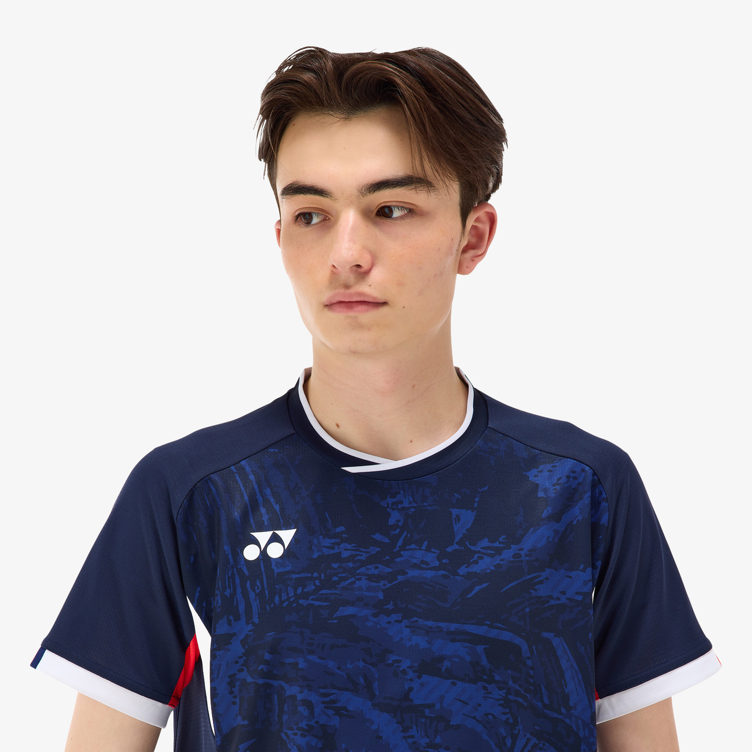 Yonex Men's Game Shirts 10593 (Navy Blue)