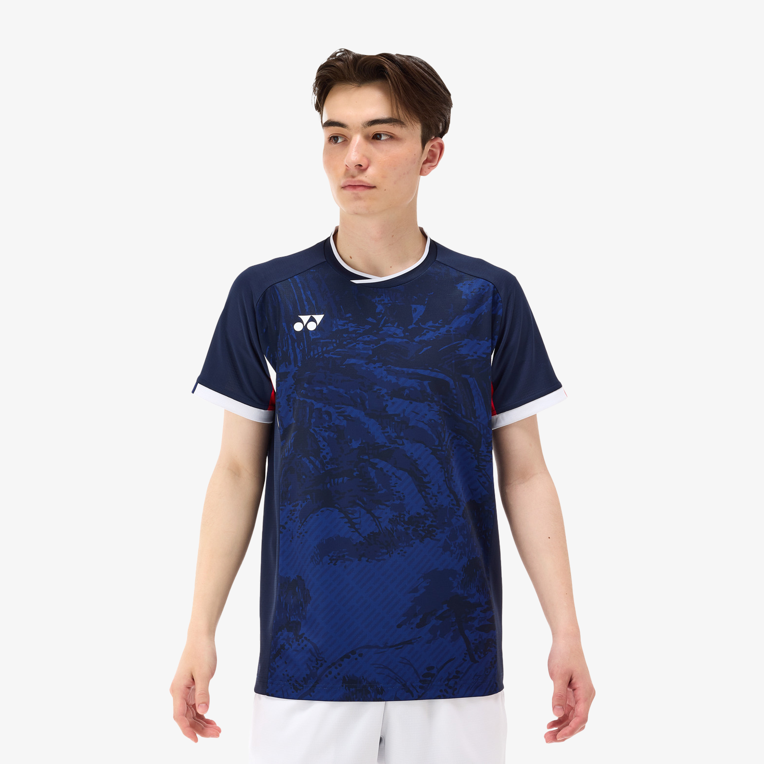 Yonex Men's Game Shirts 10593 (Navy Blue)