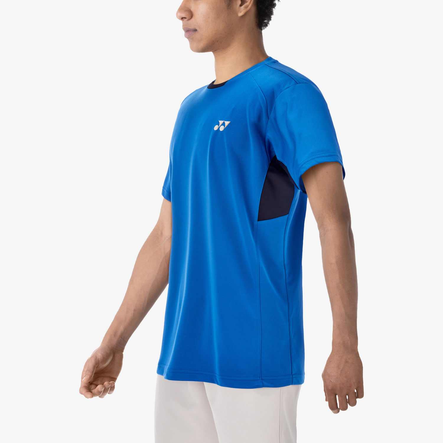 Yonex Men's Game Shirts 10810 (Blast Blue)