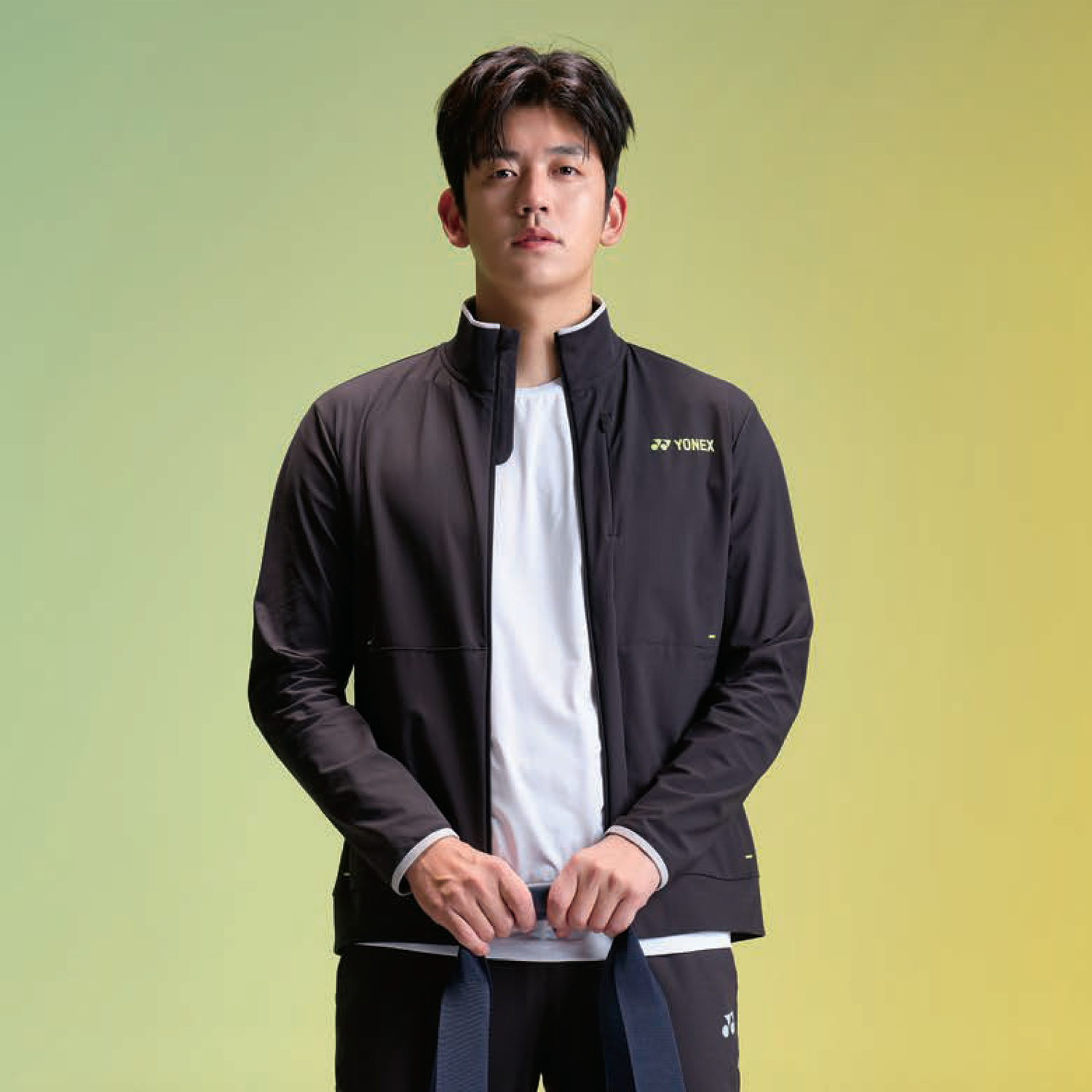 Yonex Men's Jacket 241WU003M (Dark Charcoal)