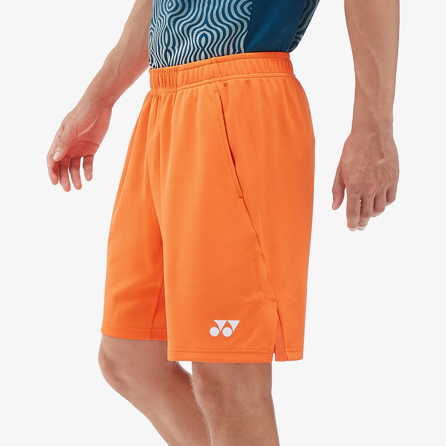 Yonex Men's Knitted Half Pants 15170 (Bright Orange)