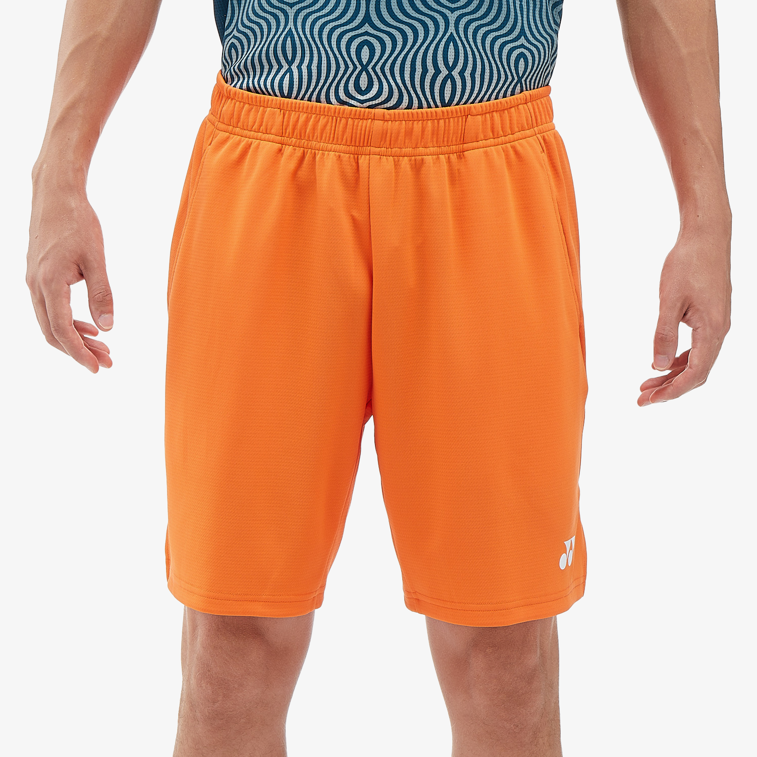 Yonex Men's Knitted Half Pants 15170 (Bright Orange)