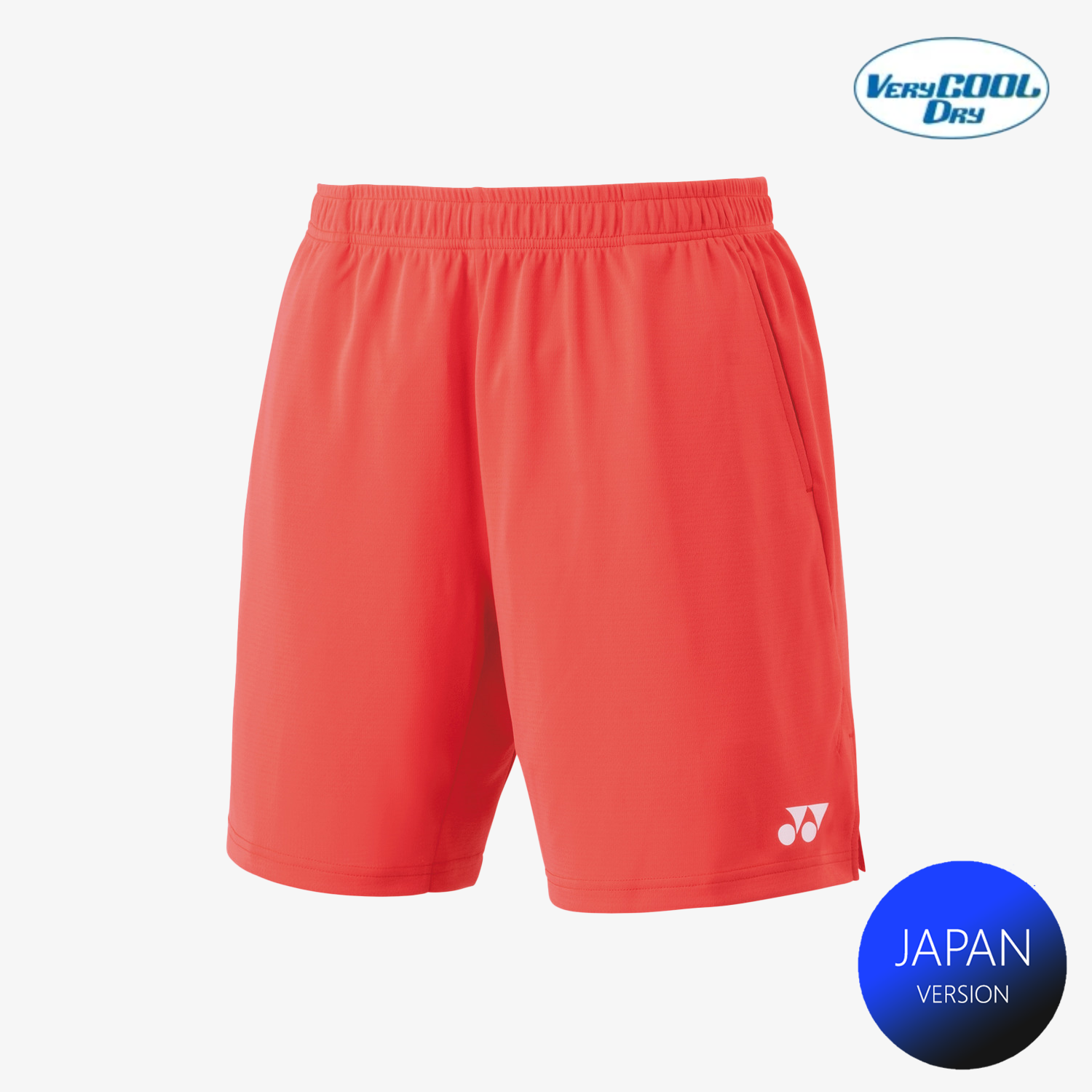 Yonex Men's Knitted Half Pants 15170 (Pearl Red)