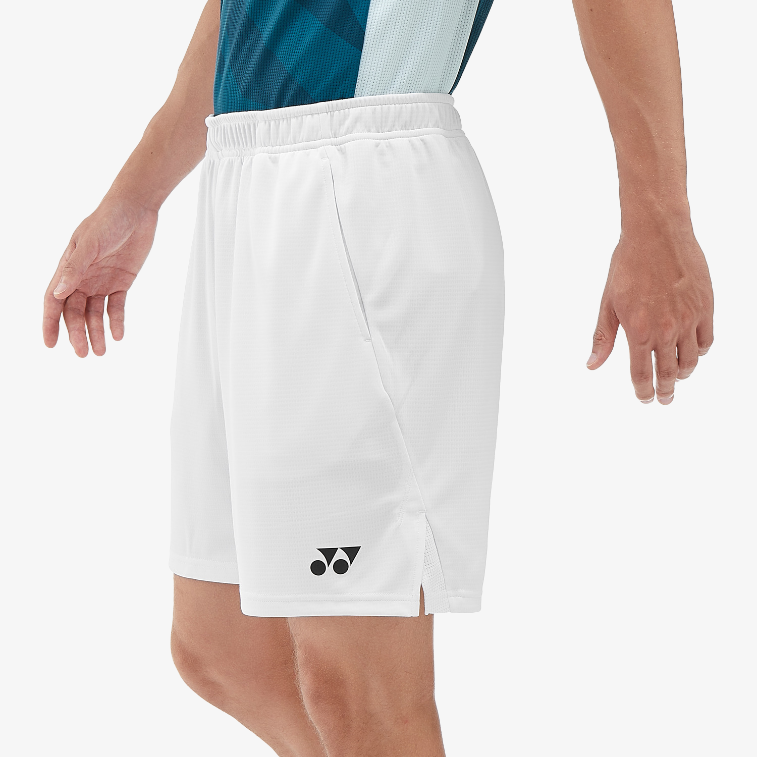 Yonex Men's Knitted Half Pants 15170 (White)