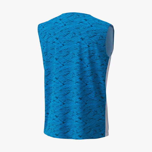 Yonex Men's Sleeveless Game Shirts 10614 (Blue) 