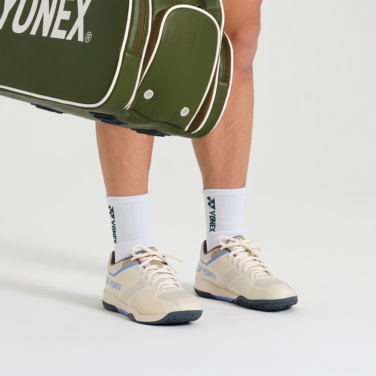 Yonex Men's Socks 269SN005M (Dark Green) M