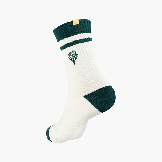 Yonex Men's Socks Nature Series 19273 (White/Green) M