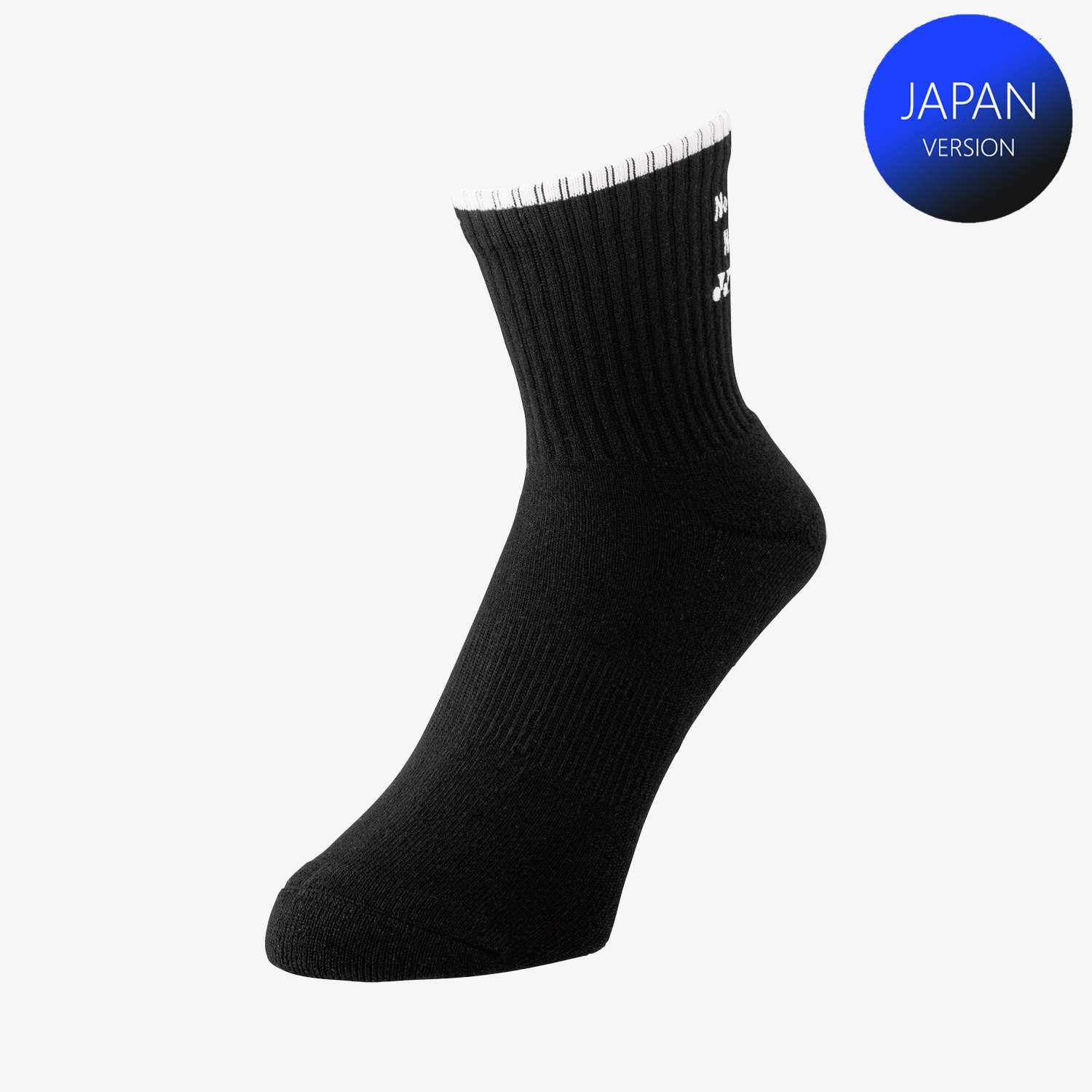 Yonex Men's Sport Crew Socks 19233YBK (Black) M