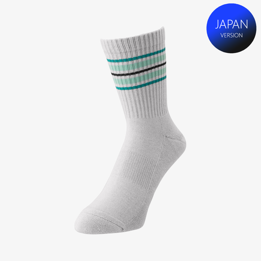 Yonex Men's Sport Crew Socks 19241YSG (Silver Gray) M