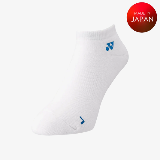 Yonex Men's Sports Low Cut Socks 19121 (White/Blue) M