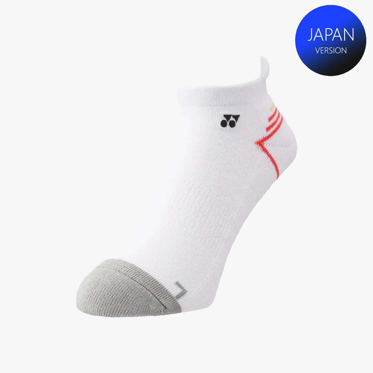 Yonex Men's Sports Low Cut Socks 19216 (Pearl Red) M