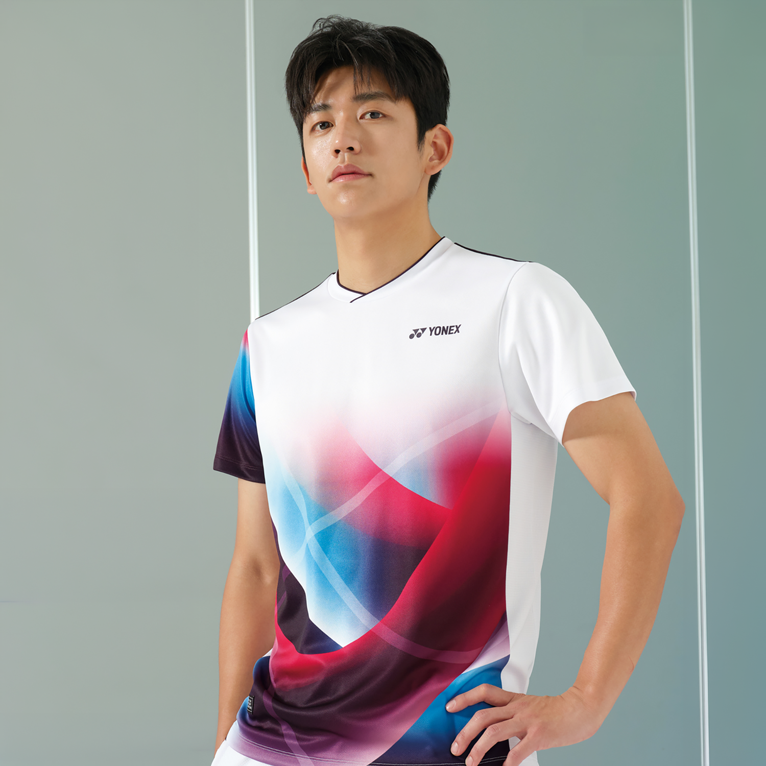 Yonex Men's T-Shirt 243TS019M (Dark Red)