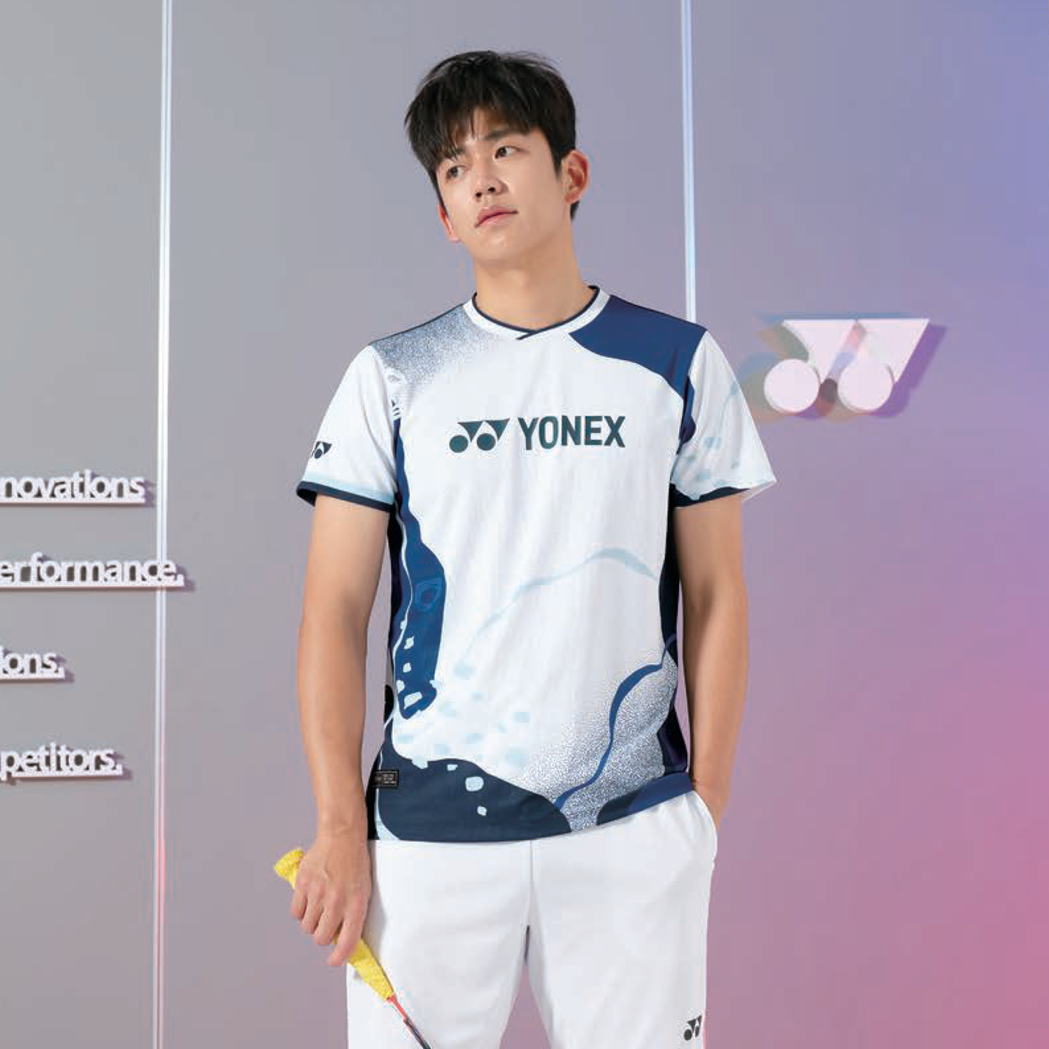 Yonex Men's T-Shirt 243TS029M (Dark Navy)