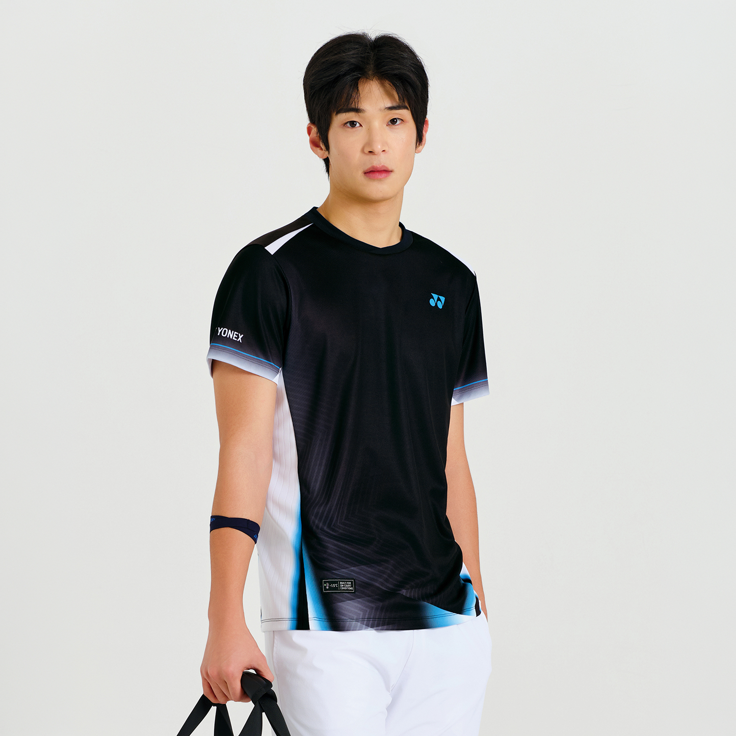 Yonex Matching T-shirts 261TS025M & 261TS026F (Black)