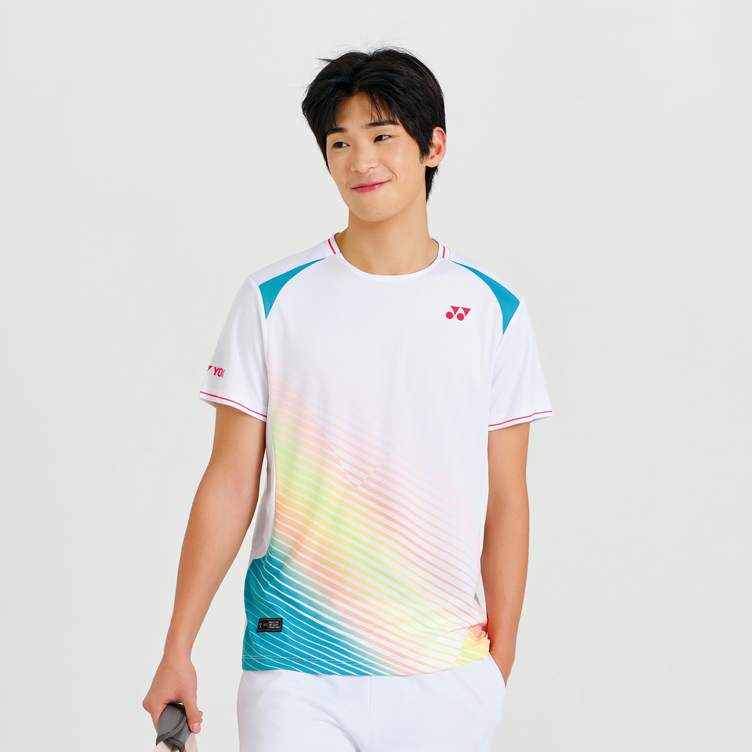 Yonex Matching T-shirts 261TS027M & 261TS028F (White)