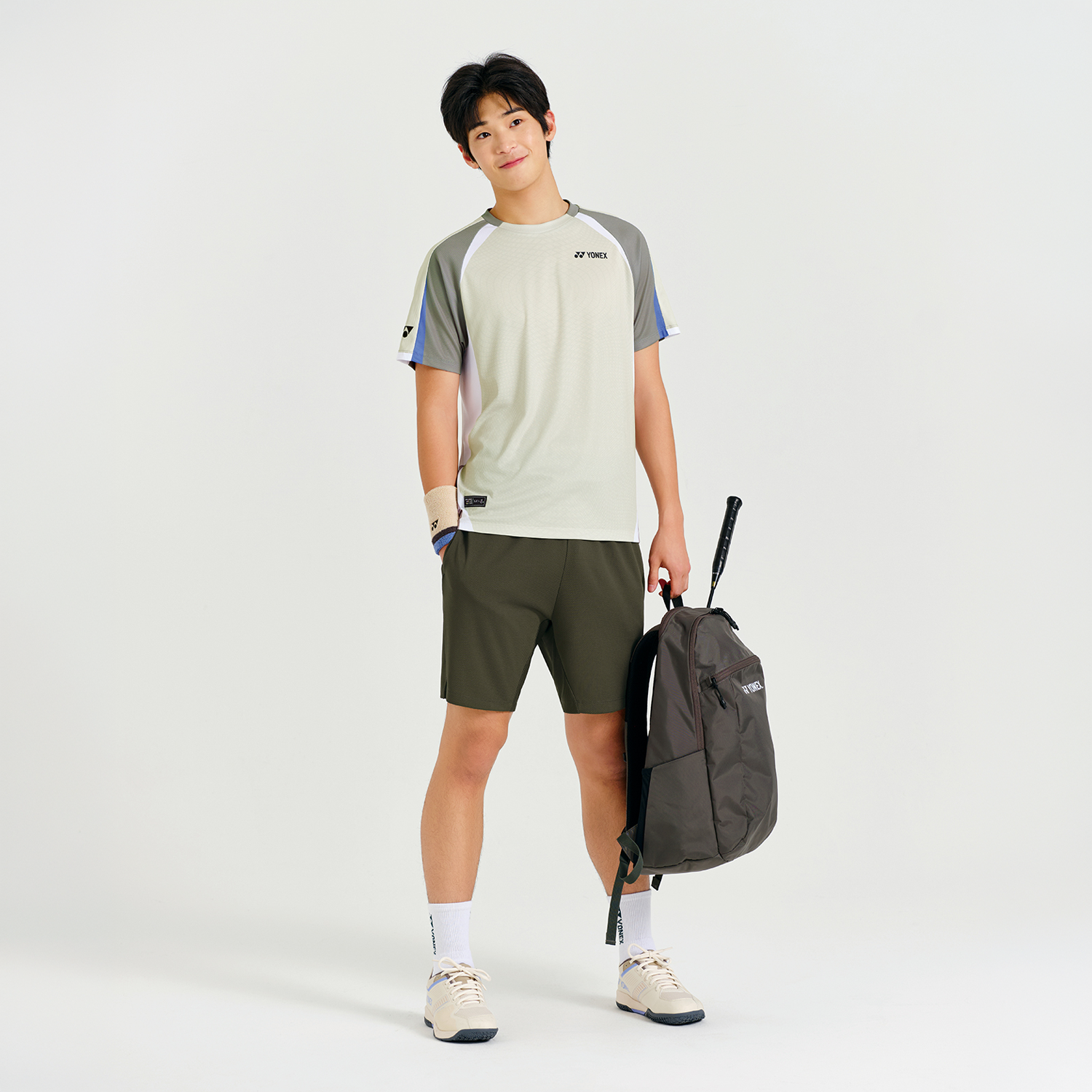 Yonex Men's T-Shirt 261TS031M (Beige)