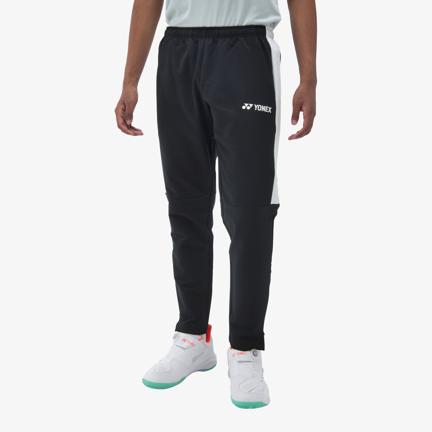 Yonex Men's Warm-Up Pants 60148 (Black) – JoyBadminton Yonex Men's Warm-Up Pants 60148 (Black) – JoyBadminton