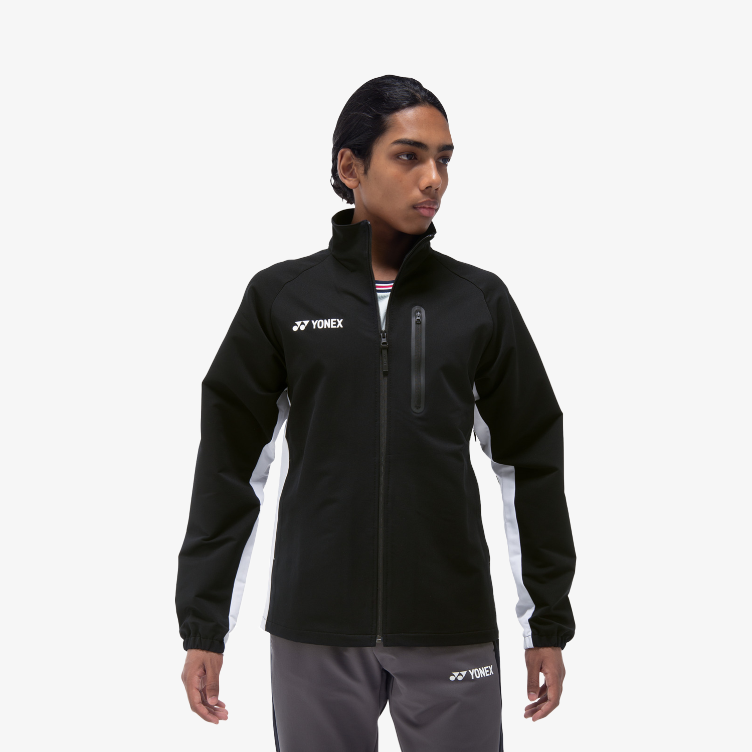 Yonex Men's Warm-Up Jacket 50148 (Black)