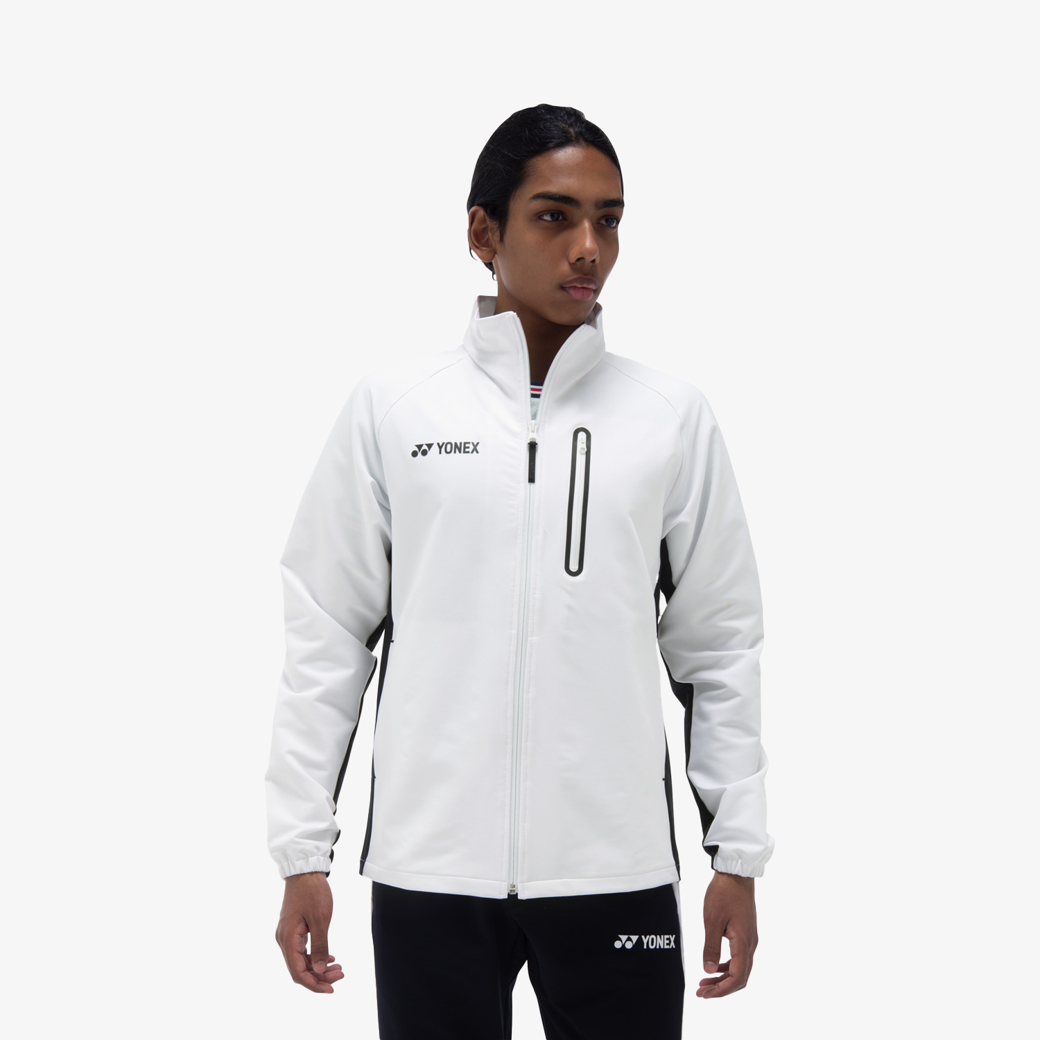 Yonex Men's Warm-Up Jacket 50148 (White)