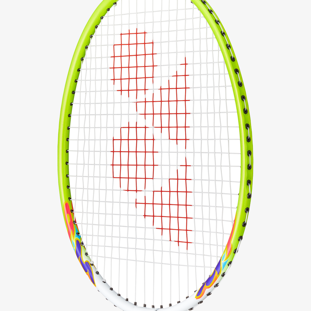 Yonex Muscle Power 2 Junior (White/Lime Yellow) - Strung