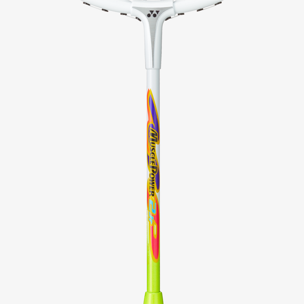 Yonex Muscle Power 2 Junior (White/Lime Yellow) - Strung