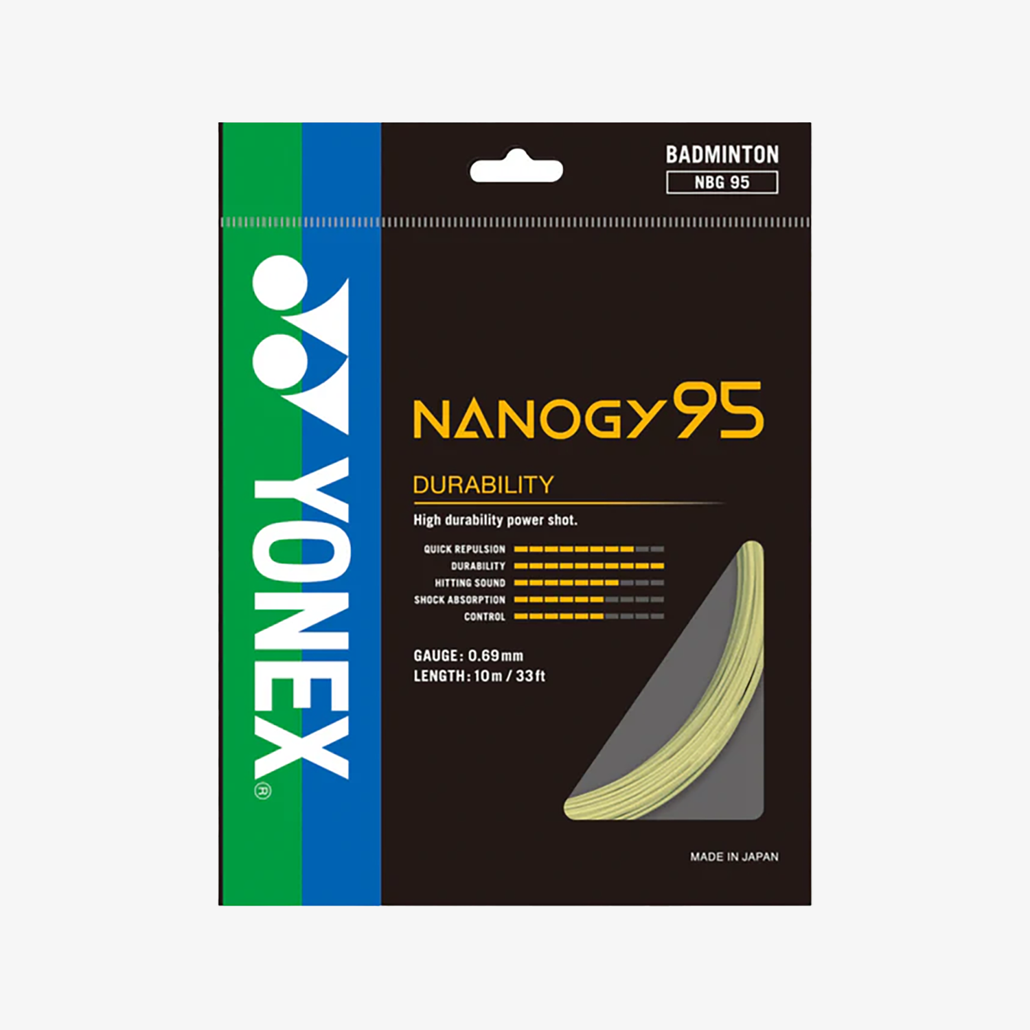 Yonex Nanogy 95 10m Badminton String (7 Colors)