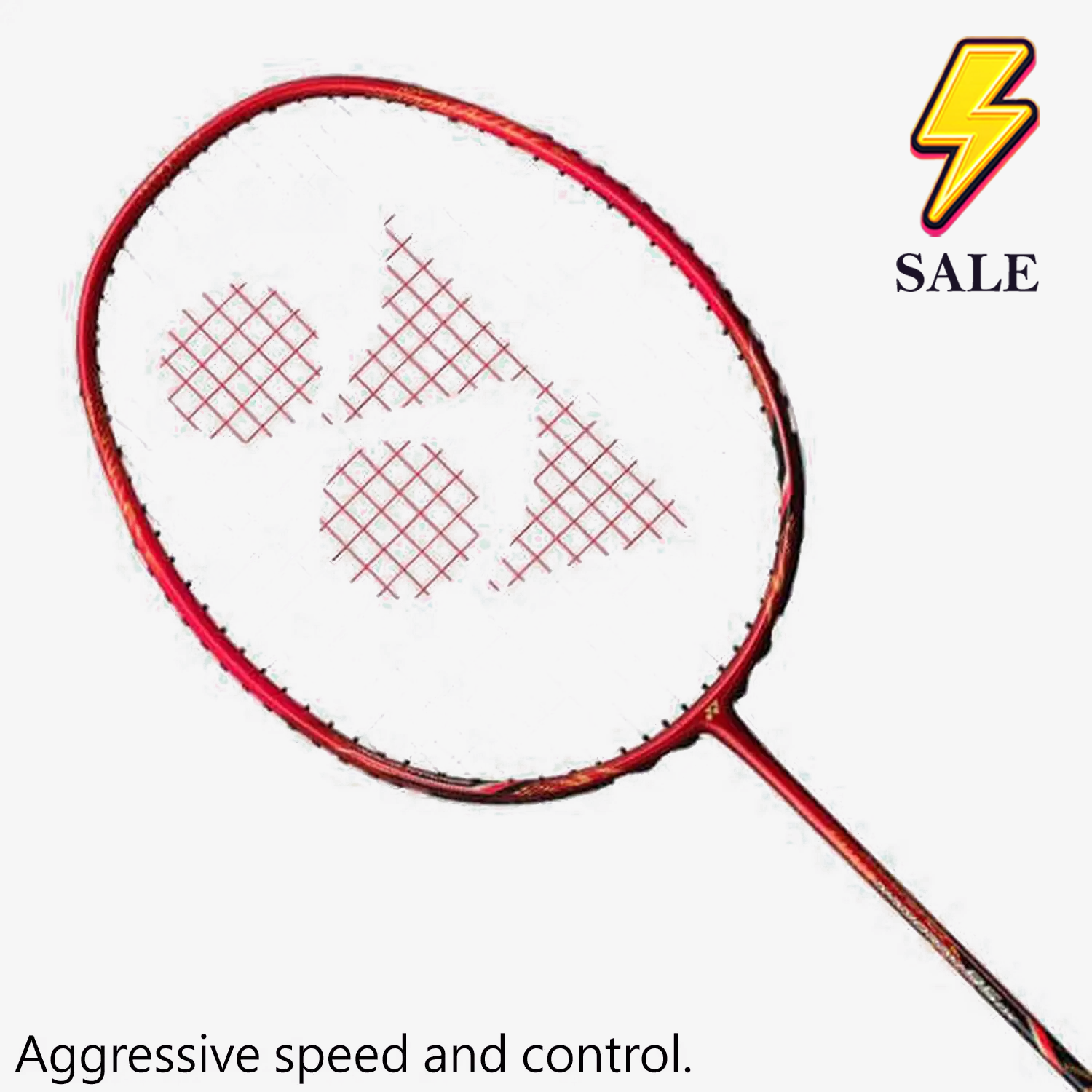 Yonex Nanoray 95 DX-3U5 (Red) Strung (Nanogy99-26lbs)