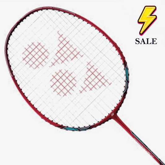 Yonex Nanoray Ace (Red) Strung (BG65-24lbs)