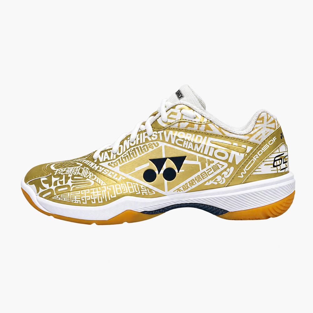 Yonex Power Cushion 65 Z4 25th Anniversary Limitied Edition Men's Shoes (White/Gold)
