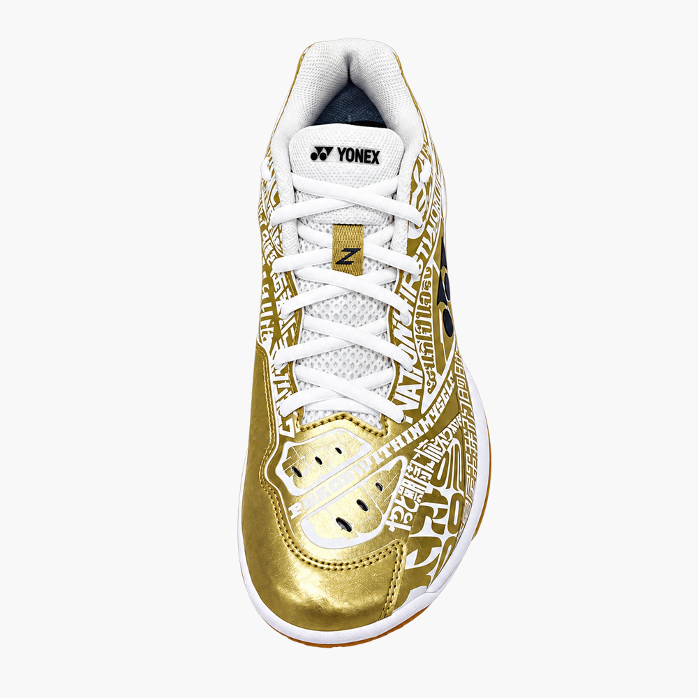 Yonex Power Cushion 65 Z4 25th Anniversary Limitied Edition Men's Shoes (White/Gold)