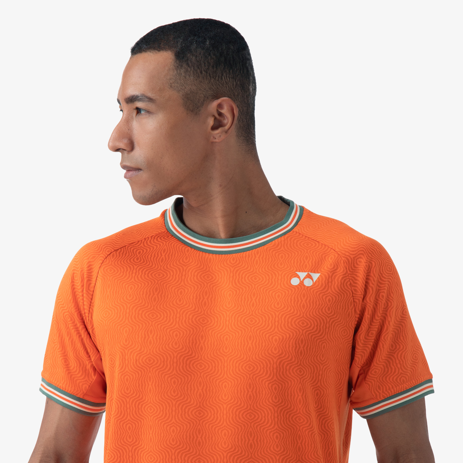 Yonex Unisex Crew Neck Shirt 10560 (Bright Orange) 