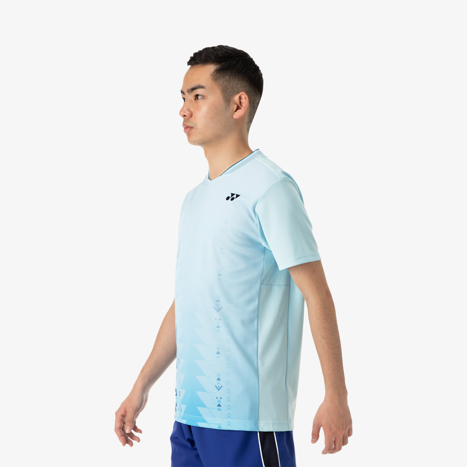 Yonex Unisex Game Shirt 10609 (Aqua Blue)