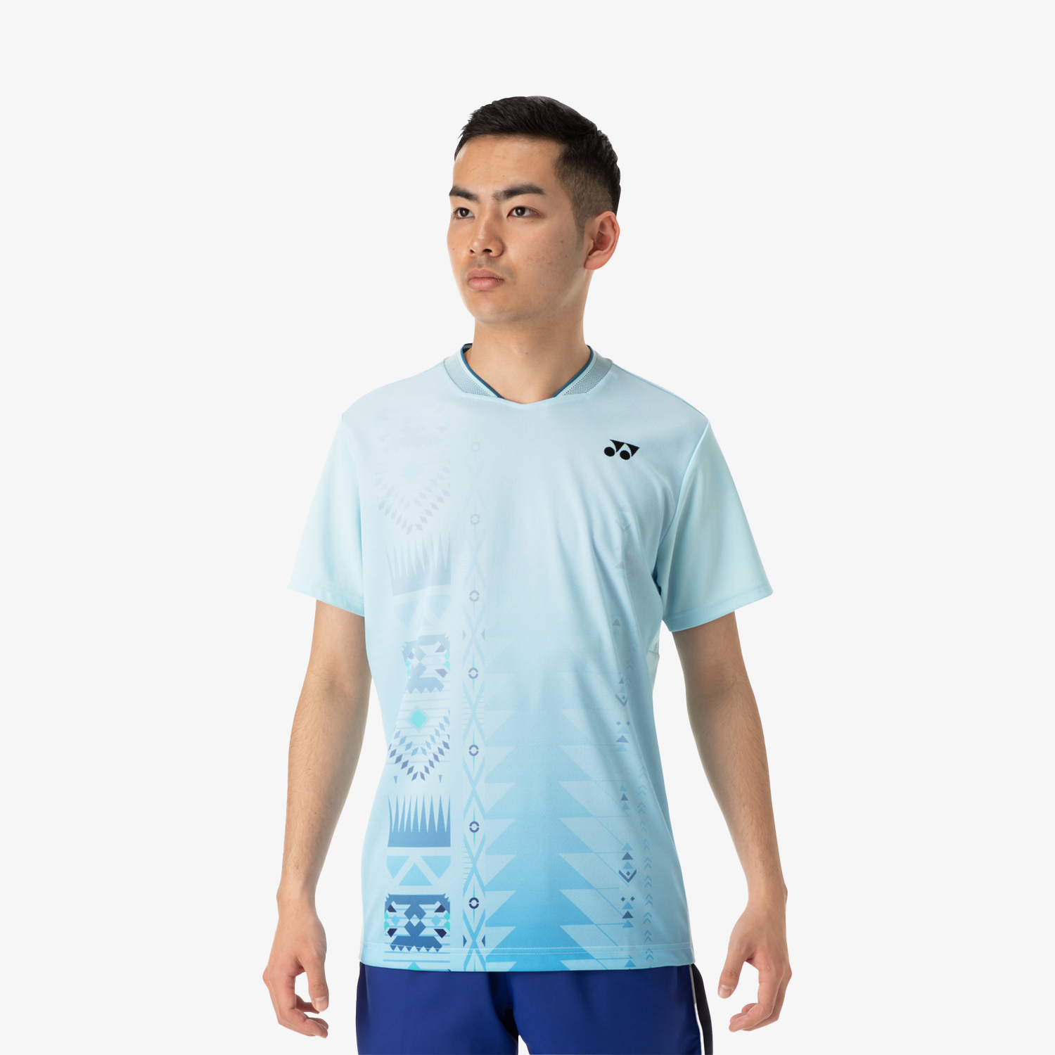 Yonex Unisex Game Shirt 10609 (Aqua Blue)