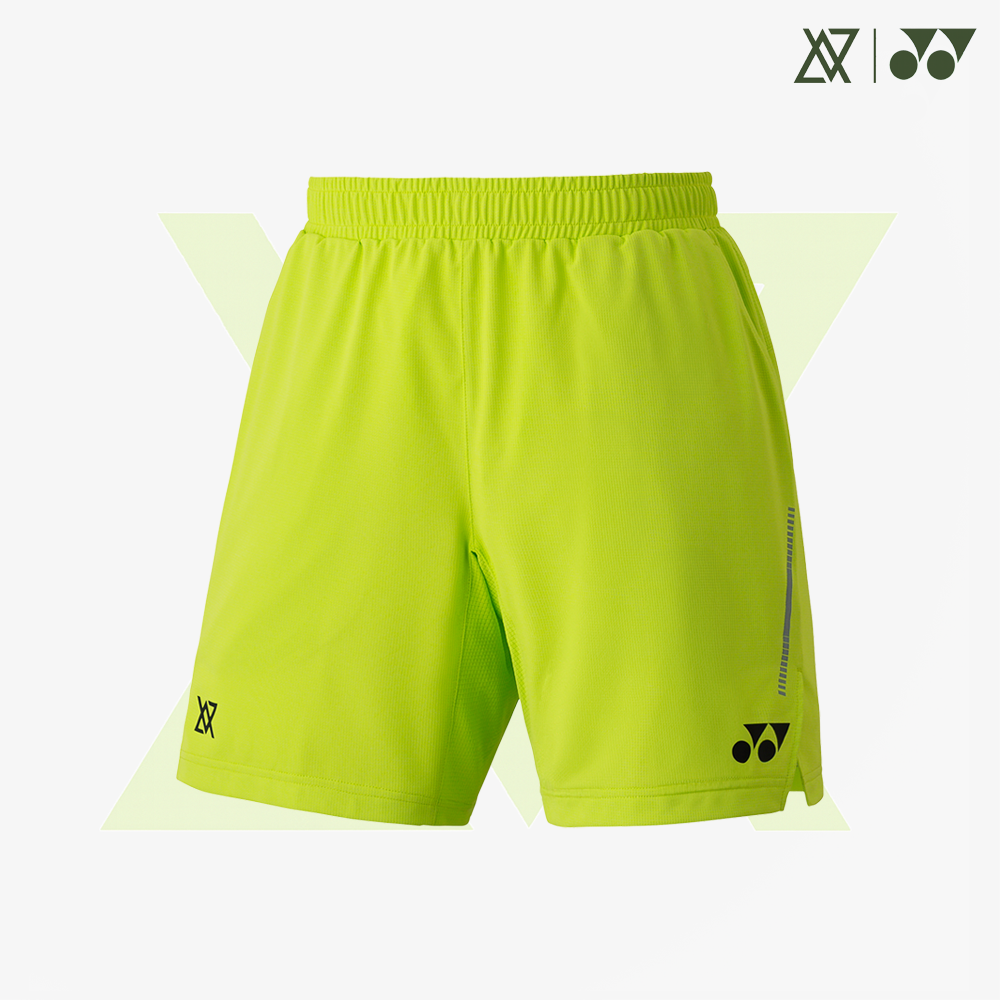 Yonex x Viktor Axelsen Unisex Knit Short 15227FRL (Flash Lime Yonex x Viktor Axelsen Unisex Knit Short 15227FRL (Flash Lime