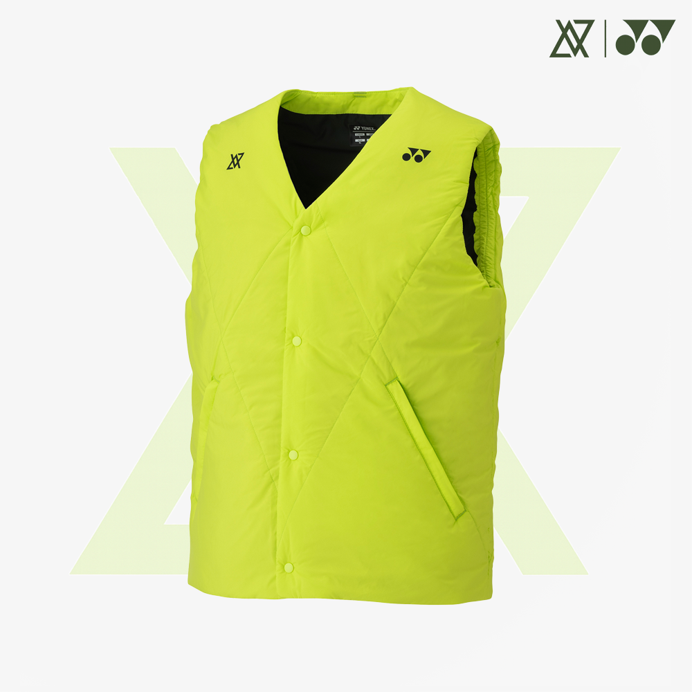 Yonex x Viktor Axelsen Unisex Padded Vest 90098FRL (Fresh Lime)