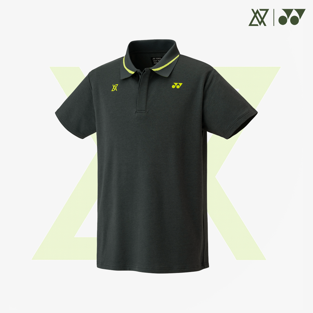 Yonex x Viktor Axelsen Unisex Polo Shirt 10689SGR (Steel Gray)