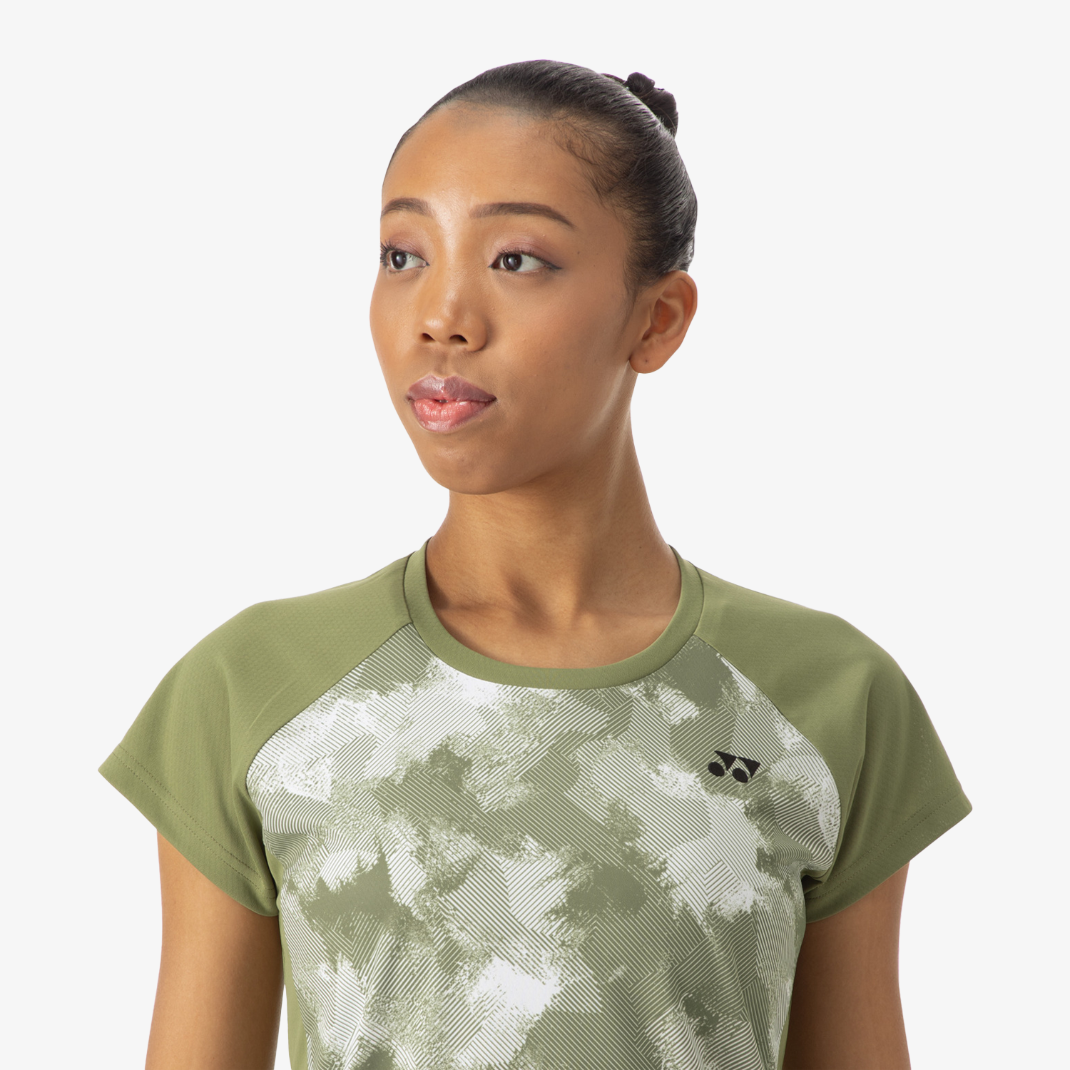 Yonex Women's Game Shirts 16699 (Light Olive)