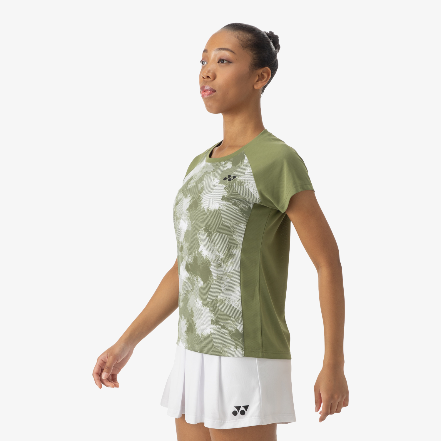 Yonex Women's Game Shirts 16699 (Light Olive)