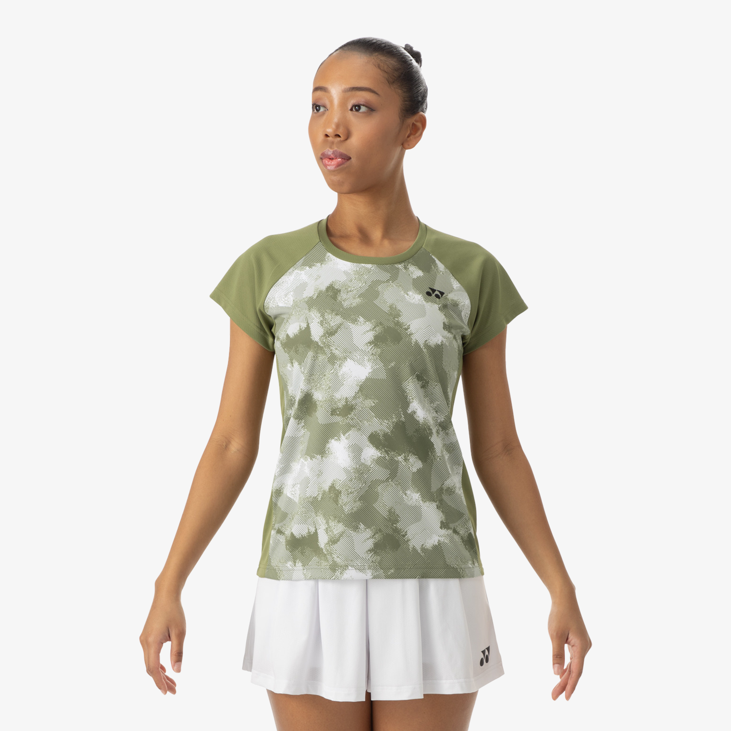 Yonex Women's Game Shirts 16699 (Light Olive)