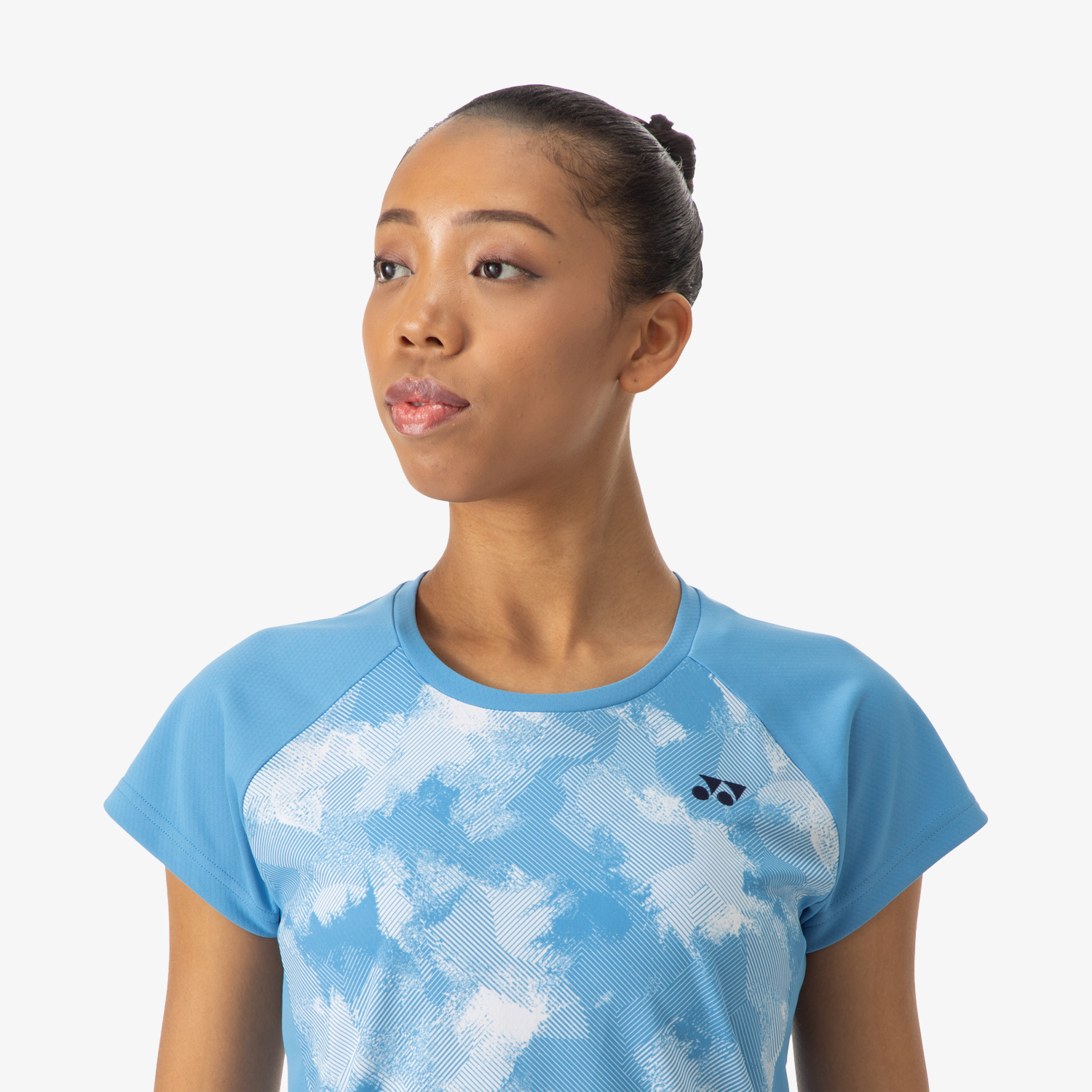 Yonex Women's Game Shirts 16699 (Powder Blue)