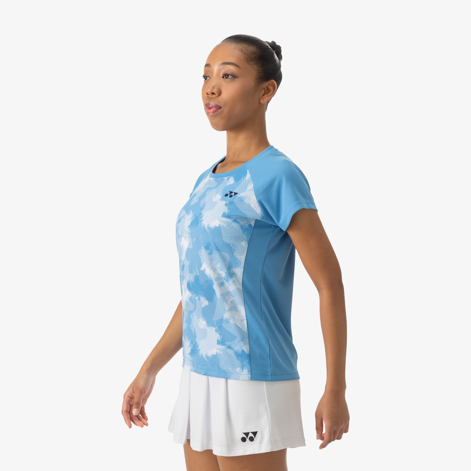 Yonex Women's Game Shirts 16699 (Powder Blue)