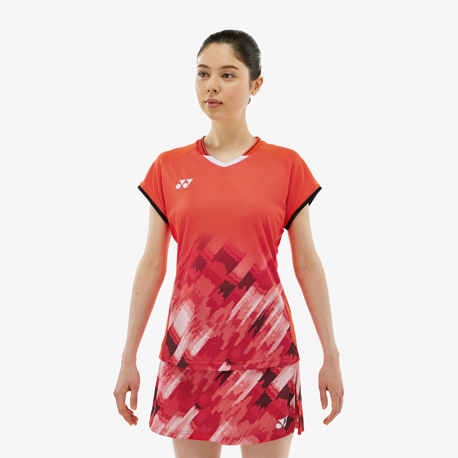 Yonex Women's Game Shirts 20783 (Flash Orange)