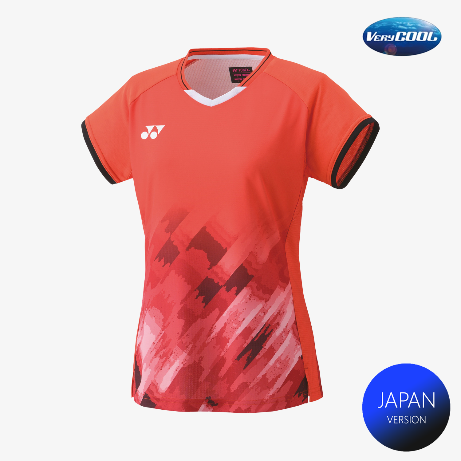 Yonex Women's Game Shirts 20783 (Flash Orange)