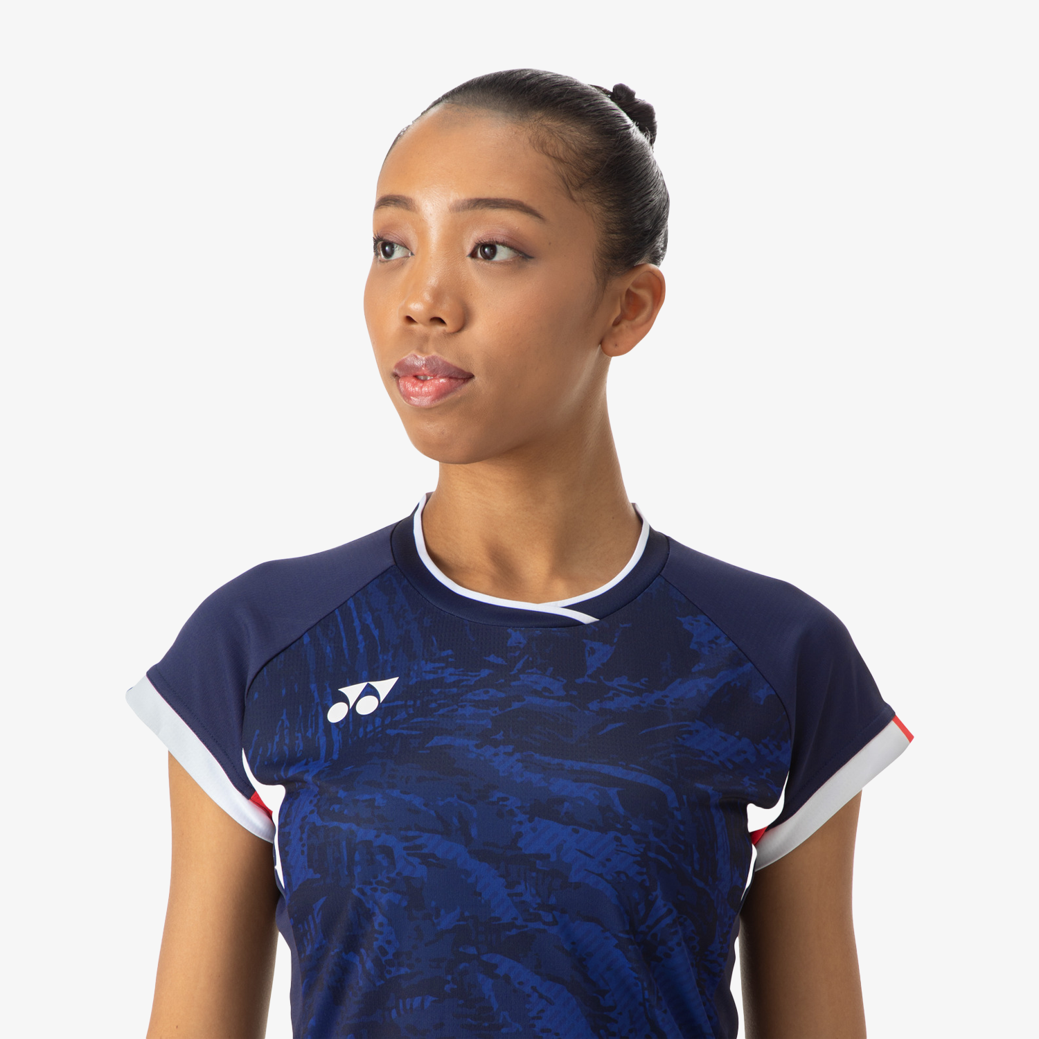 Yonex Women's Game Shirts 20794 (Navy Blue)